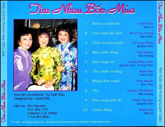 CDTimNhauBonMua-MaiHuongQuynhGiaoKimTuoc-biasau