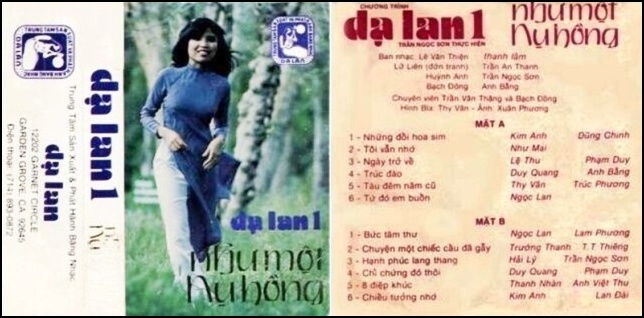 CassetteDaLan1-NhuMotNuHong