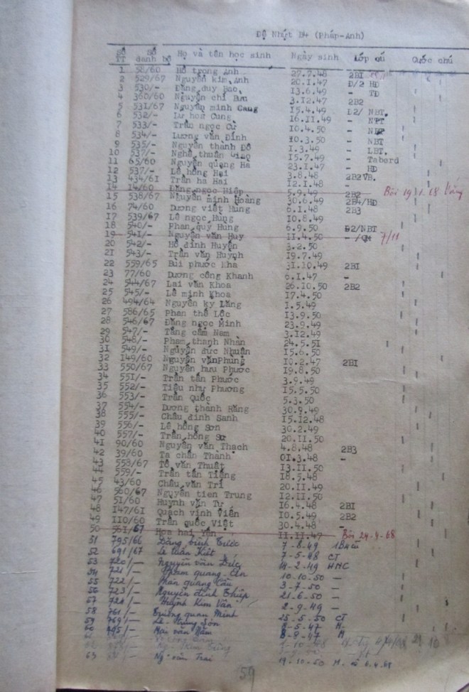 De Nhat B4-67-68 NK 61-68