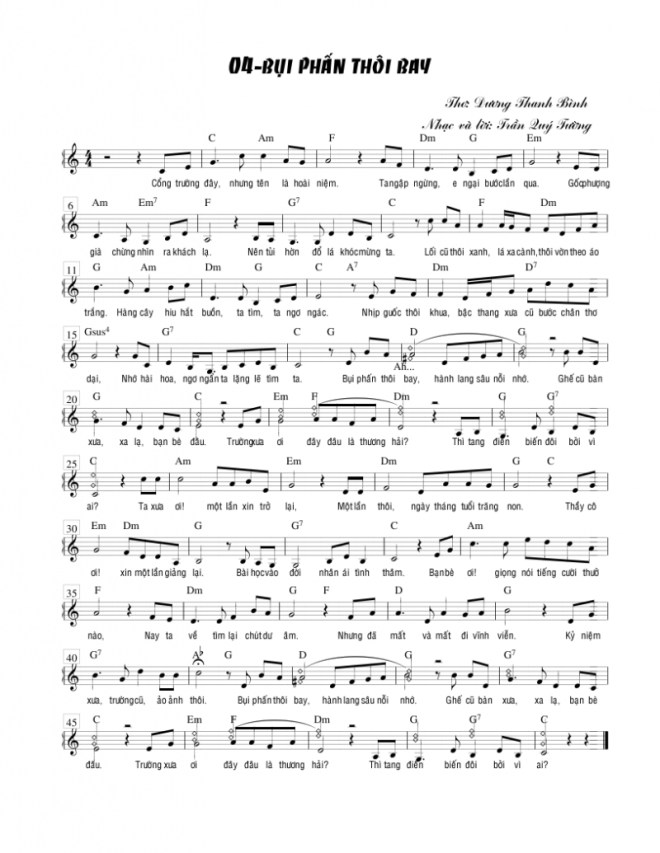 Bui Phan thoi bay_ban nhac