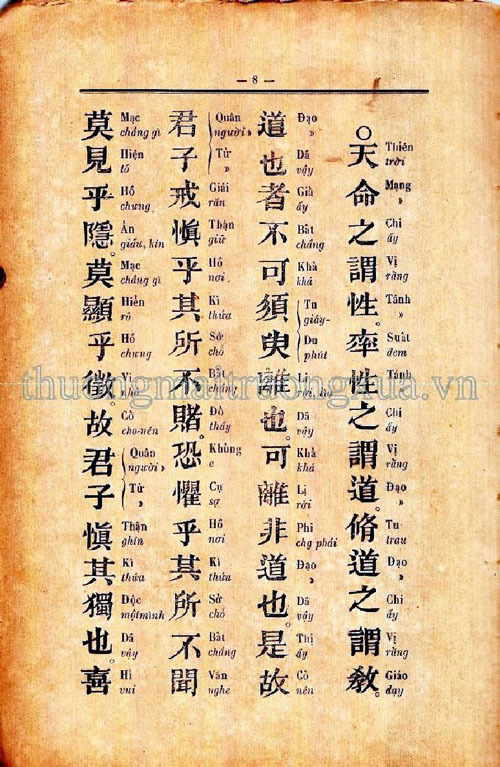 Tu thu trung dong 009