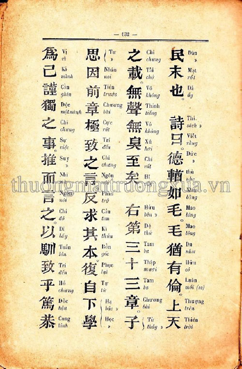 Tu thu trung dong 133