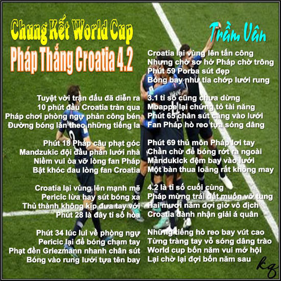 Chung Ket WC Phap Thang Croatia