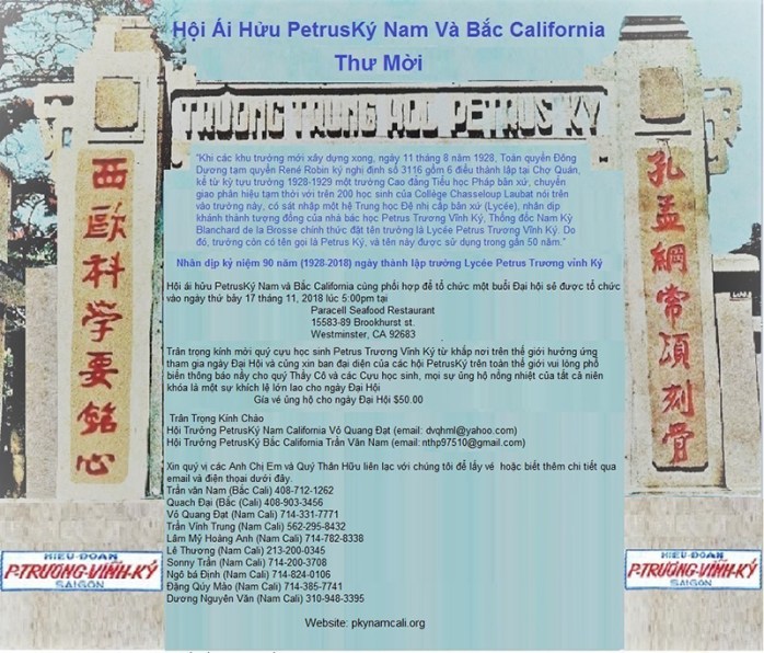 Dai hoi Nam Bac Cali 2018