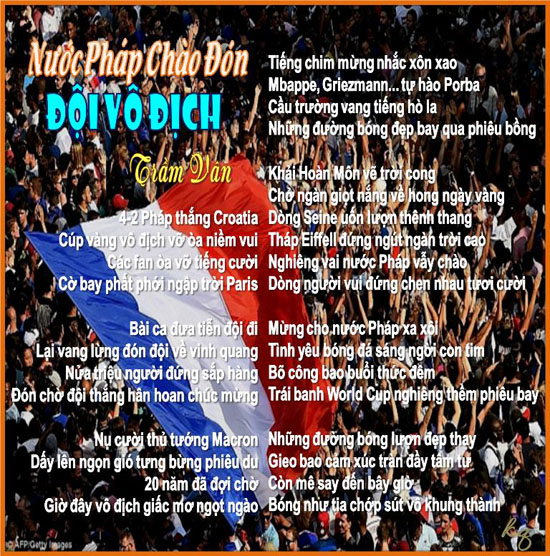 Nuoc Phap Chao Don Doi Vo Dich_Tv