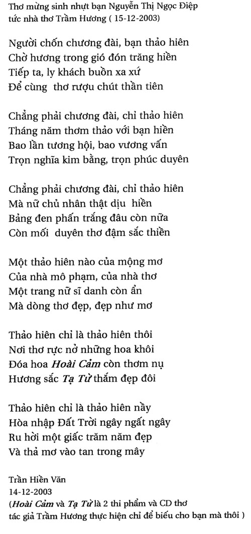 Thao hien cua ban