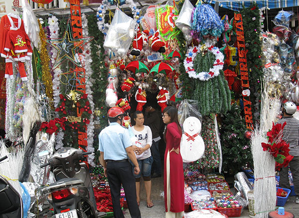 Saigon mua Giang sinh 03