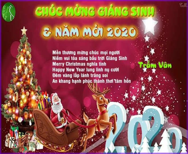 giang sinh 2020 tram van