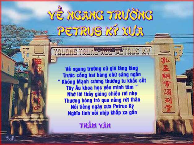 ve ngang truong PK xua 2