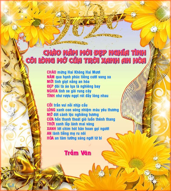 chao nam moi dep nghia tinh