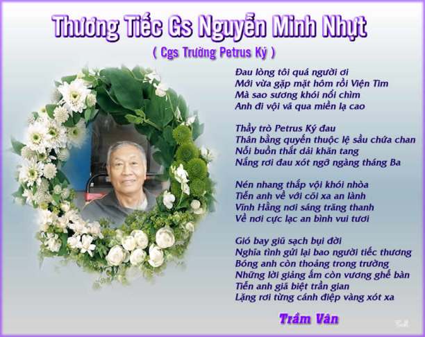 Thuong tiec GS N M Nhut