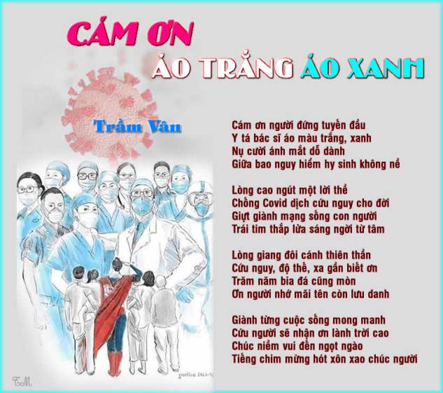 cam on ao trang ao xanh