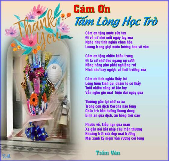 Cam on tam long hoc tro