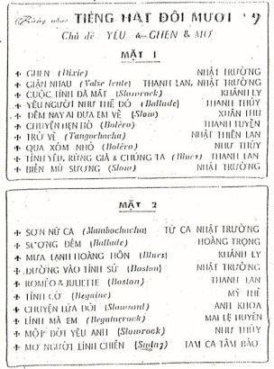 Gap lai tieng hat 10