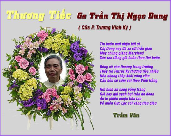 Thuong Tiec Gs Tran Thi Ngoc Dung
