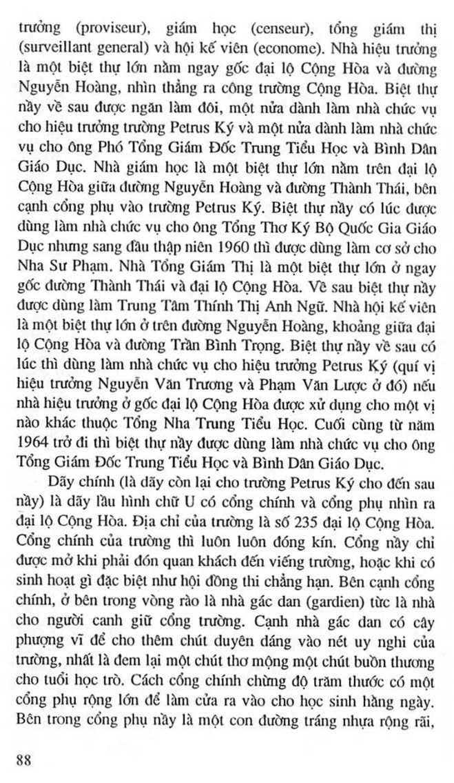Truong Trung Hoc Petrus Ky 101