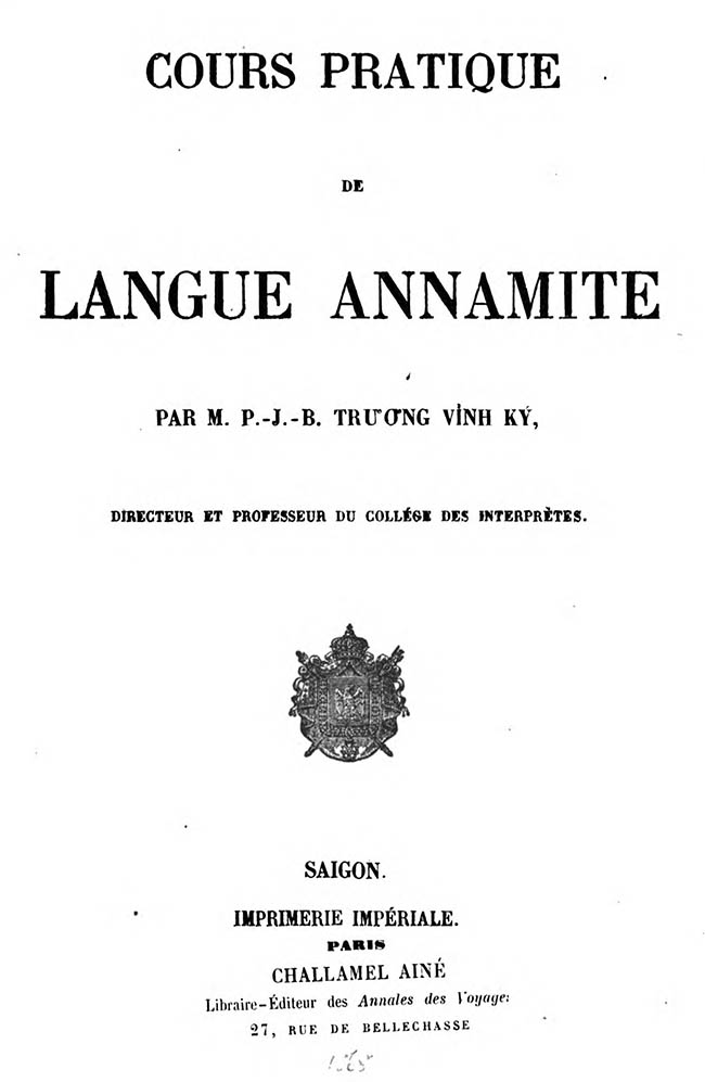Cours pratique de langue annamite 03