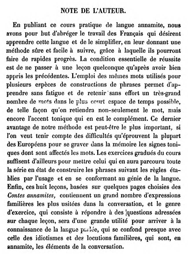 Cours pratique de langue annamite 04