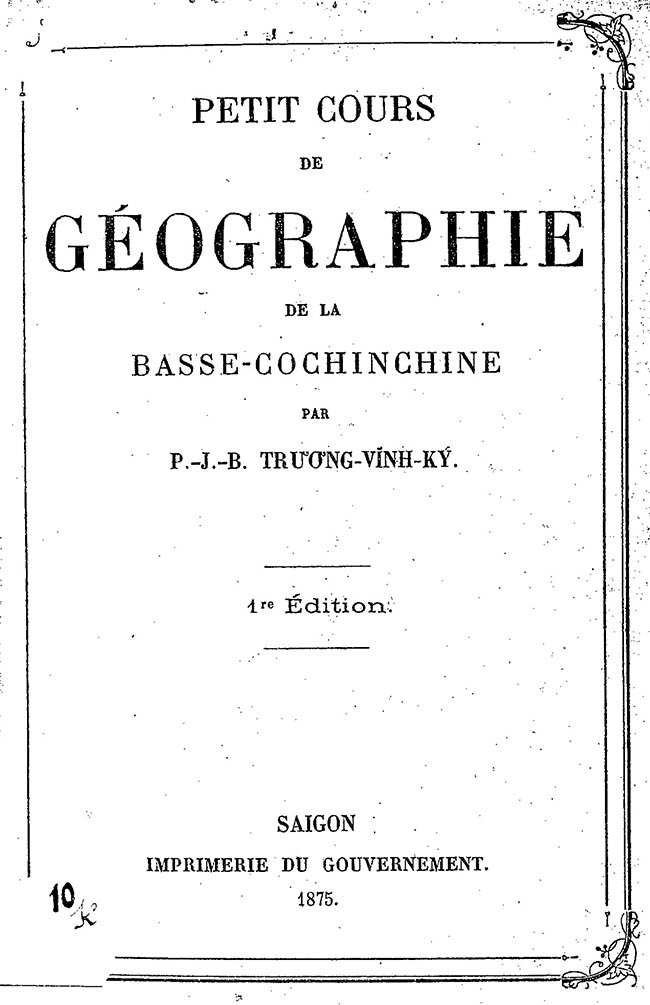 Petit cours de géographie - TVK 01