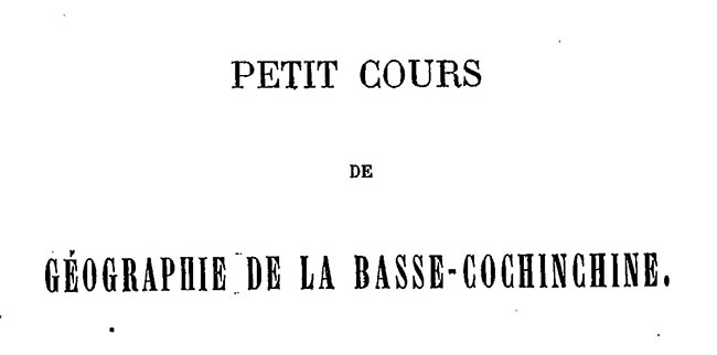 Petit cours de géographie - TVK 02