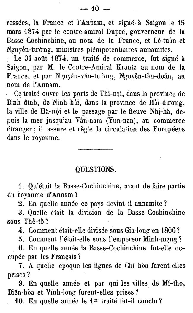 Petit cours de géographie - TVK 10