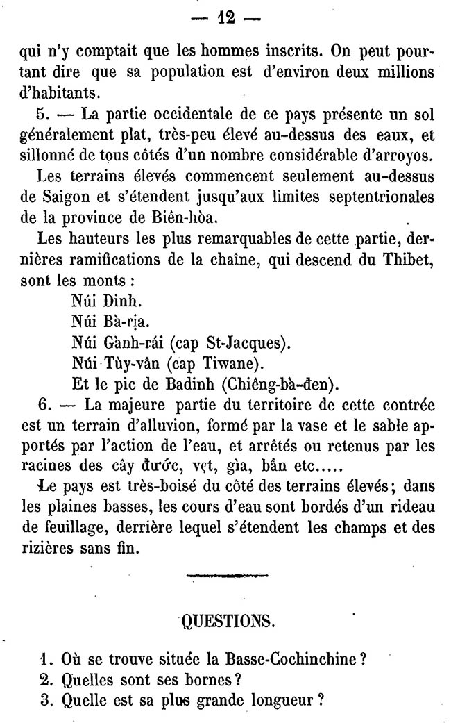 Petit cours de géographie - TVK 12