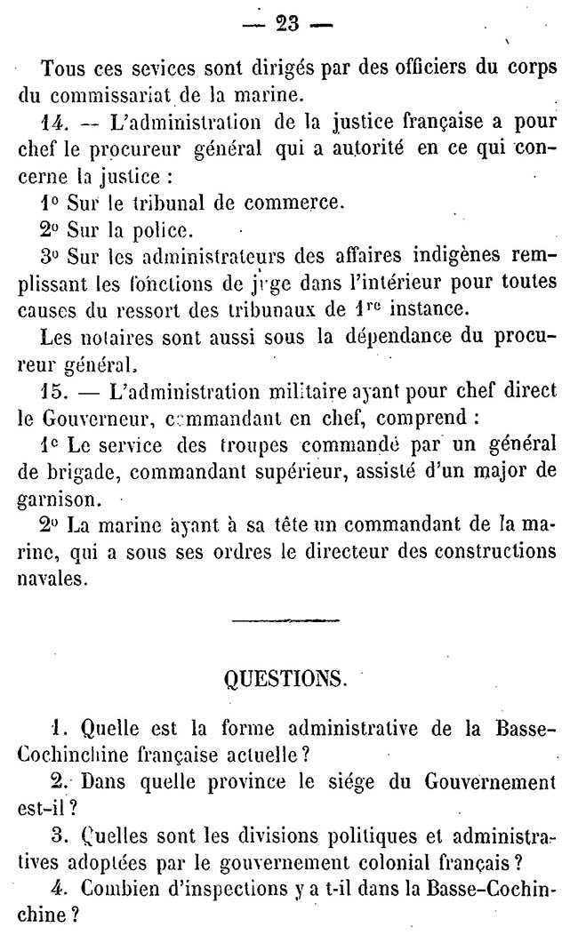 Petit cours de géographie - TVK 23