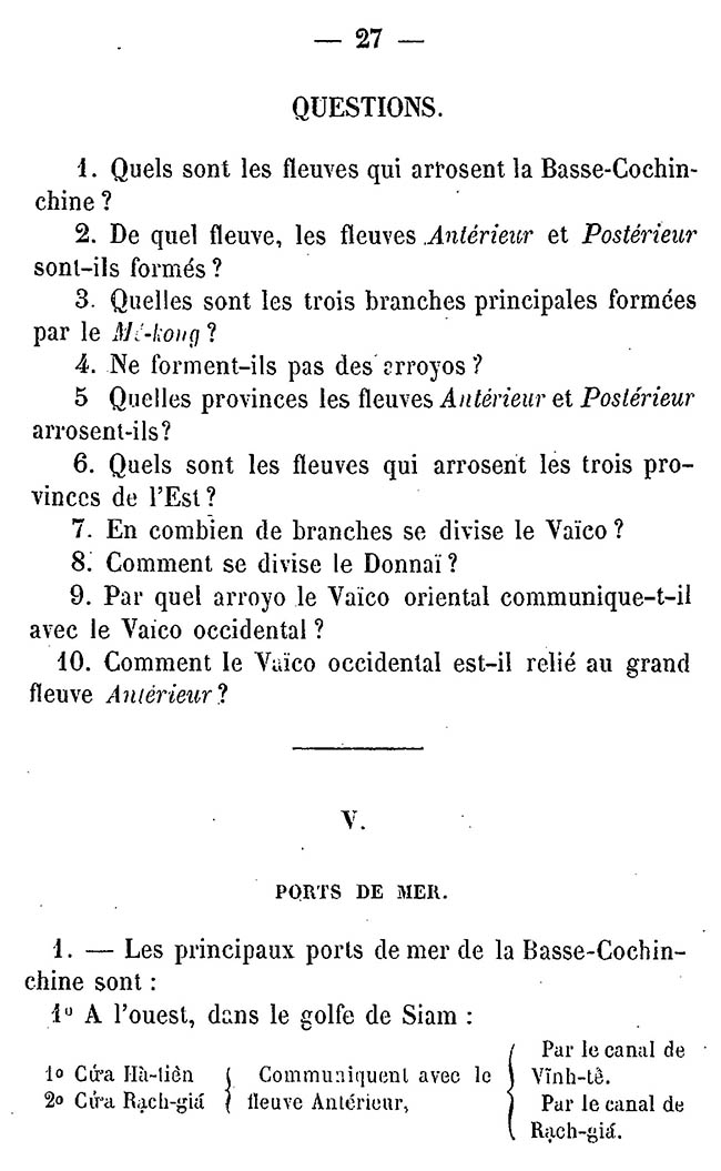 Petit cours de géographie - TVK 27