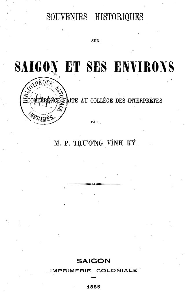 Saigon et ses environs - TVK 02