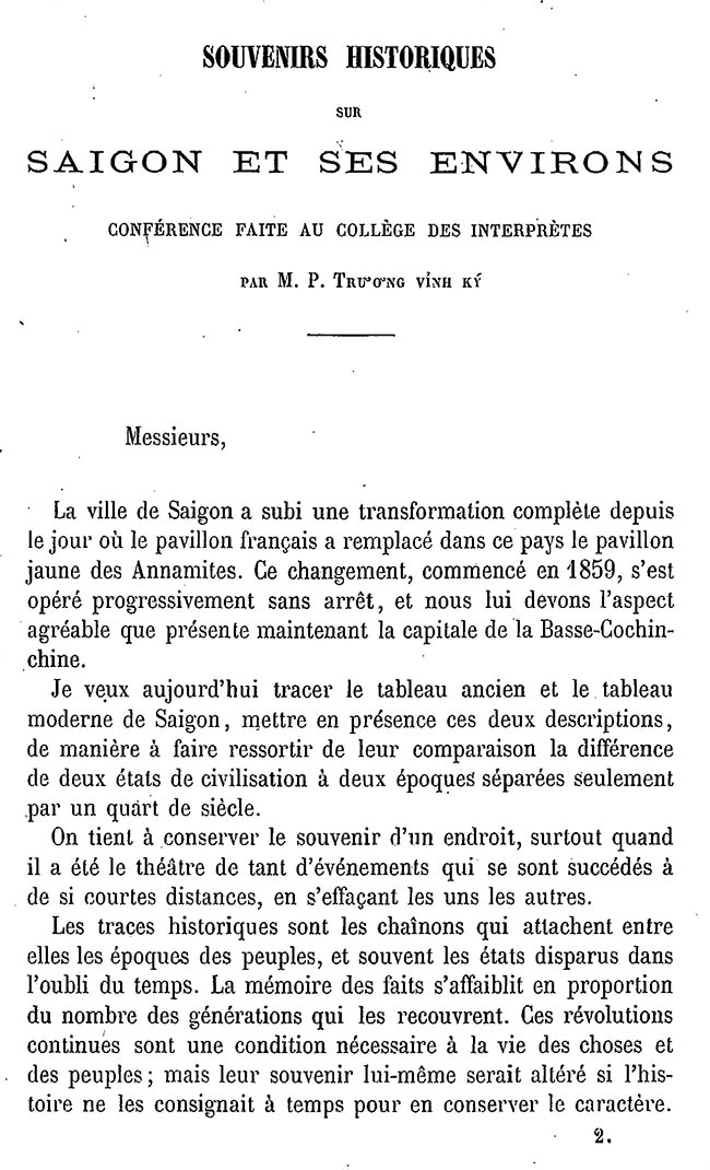 Saigon et ses environs - TVK 03