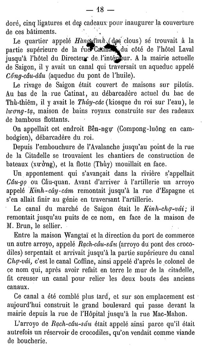 Saigon et ses environs - TVK 18