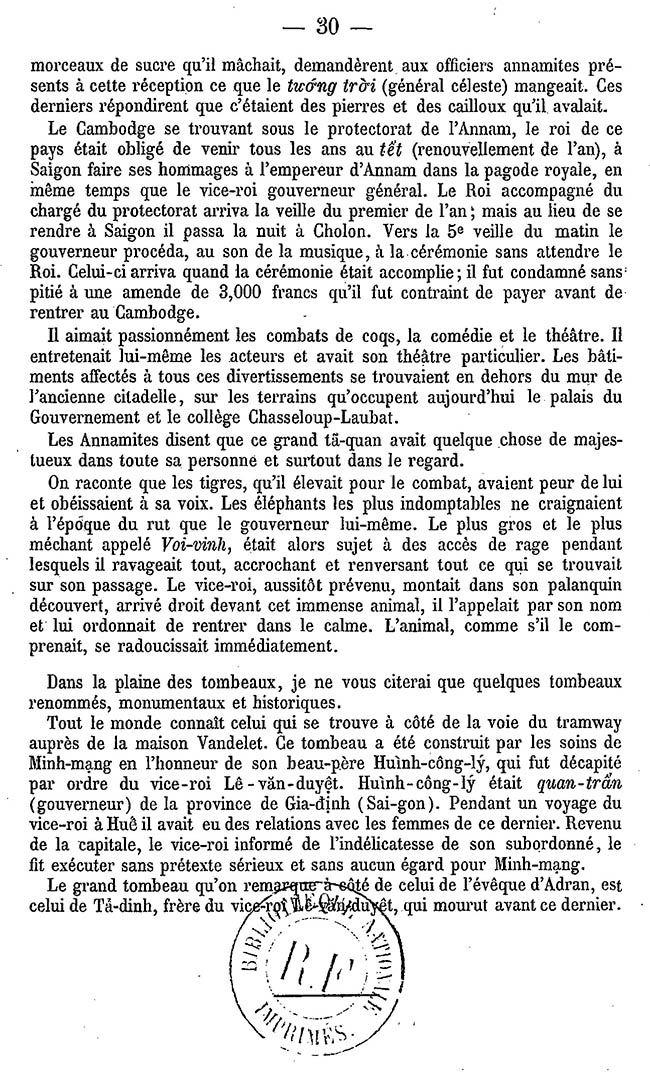 Saigon et ses environs - TVK 30